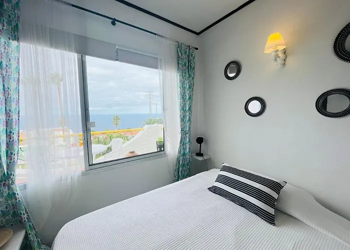 Studio Sea Front View & Pool Appartement Tacoronte