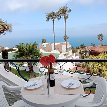 Studio Sea Front View & Pool * Tacoronte