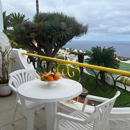 Studio Sea Front View & Pool * Tacoronte